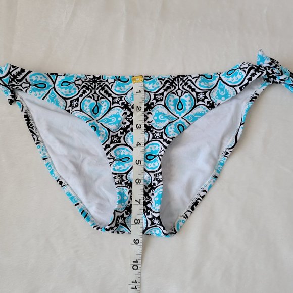 ☀️ Aqua Funky Design Print Bikini Bottoms - Picture 6 of 9